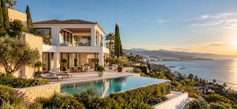 Imagen ilustrativa de una villa en la Costa del Sol